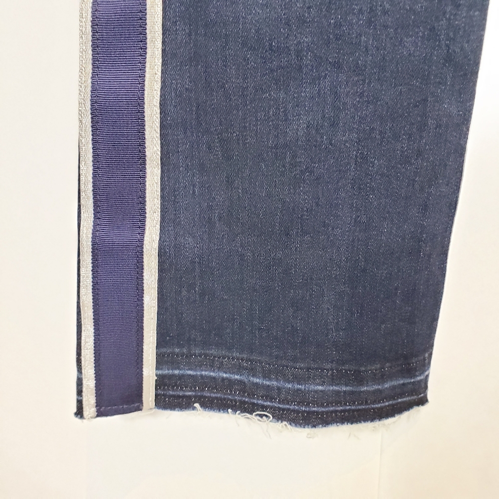 Veronica Beard boot side strap jeans - Picture 5 of 10